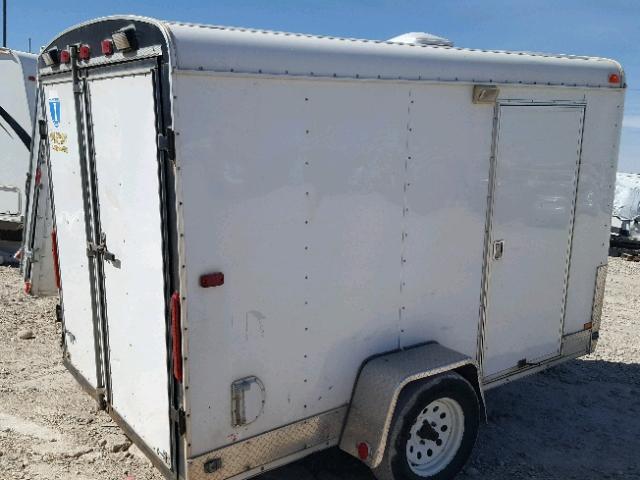 4RACS101X7K018006 - 2007 UTILITY TRAILER WHITE photo 4