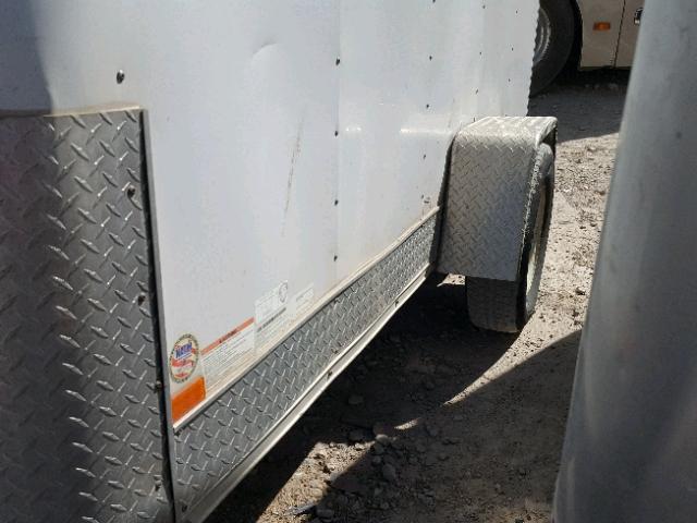 4RACS101X7K018006 - 2007 UTILITY TRAILER WHITE photo 7