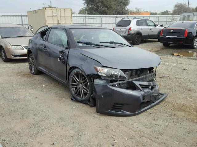 JTKJF5C76C3023870 - 2012 TOYOTA SCION TC GRAY photo 1