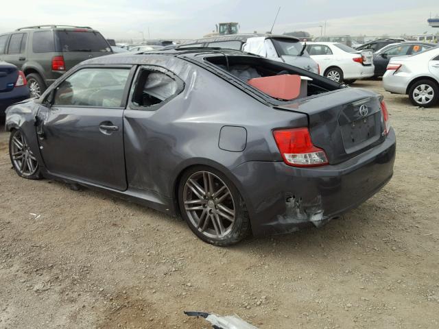 JTKJF5C76C3023870 - 2012 TOYOTA SCION TC GRAY photo 3