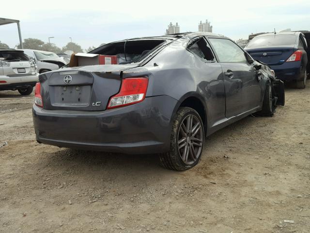 JTKJF5C76C3023870 - 2012 TOYOTA SCION TC 灰色 照片 4
