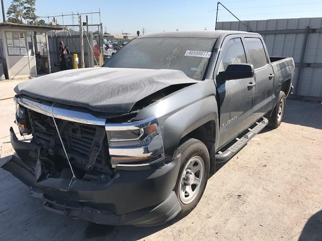 3GCPCNEH4HG321578 - 2017 CHEVROLET SILVERADO BLUE photo 2