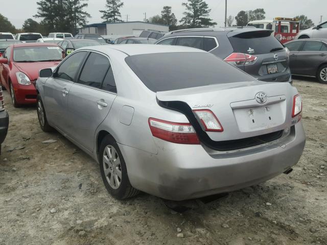 4T1BB46K08U051128 - 2008 TOYOTA CAMRY HYBR SILVER photo 3