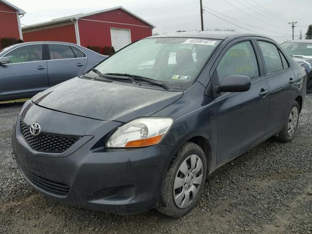 JTDBT903694059784 - 2009 TOYOTA YARIS GRAY photo 2