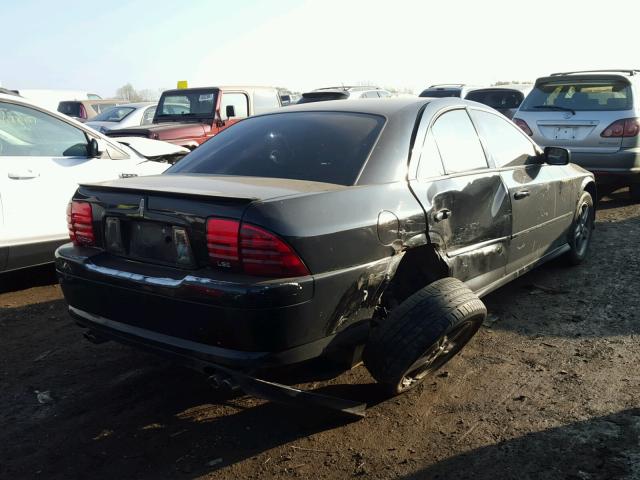 1LNHM87A52Y660085 - 2002 LINCOLN LS BLACK photo 4