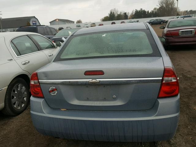 1G1ZS58FX7F135624 - 2007 CHEVROLET MALIBU LS ლურჯი ფოტო 10