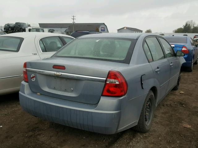 1G1ZS58FX7F135624 - 2007 CHEVROLET MALIBU LS BLUE photo 4