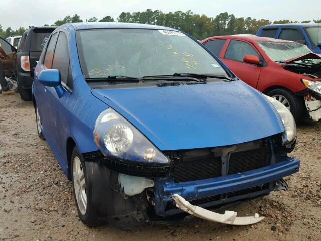 JHMGD38687S062207 - 2007 HONDA FIT S 蓝色 照片 1