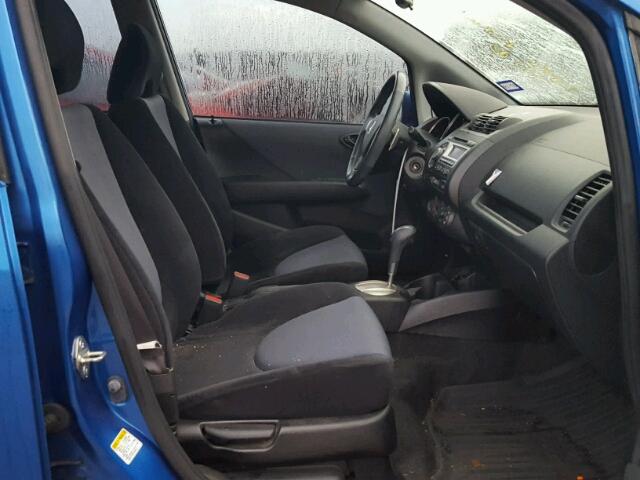JHMGD38687S062207 - 2007 HONDA FIT S 蓝色 照片 5