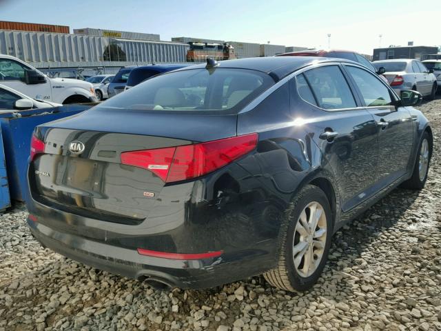 5XXGM4A71DG090995 - 2013 KIA OPTIMA LX BLACK photo 4