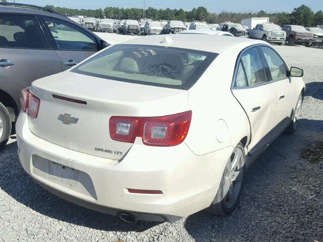 1G11J5SX0DF281897 - 2013 CHEVROLET MALIBU LTZ 白色 照片 4