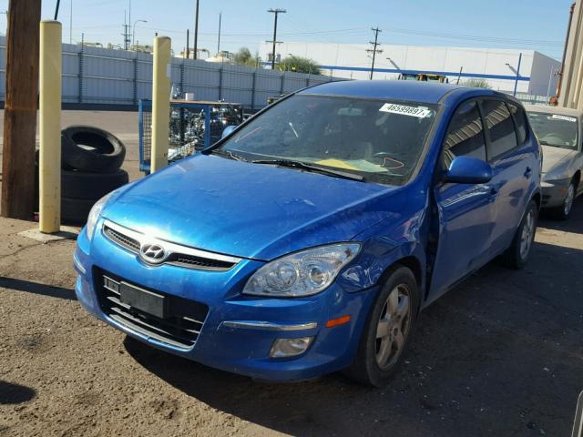 KMHDC86E29U031357 - 2009 HYUNDAI ELANTRA TO BLUE photo 2