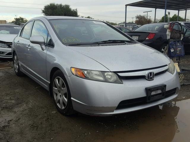 2HGFA16597H310462 - 2007 HONDA CIVIC LX SILVER photo 1