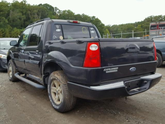 1FMZU77K85UA71129 - 2005 FORD EXPLORER S BLACK photo 3