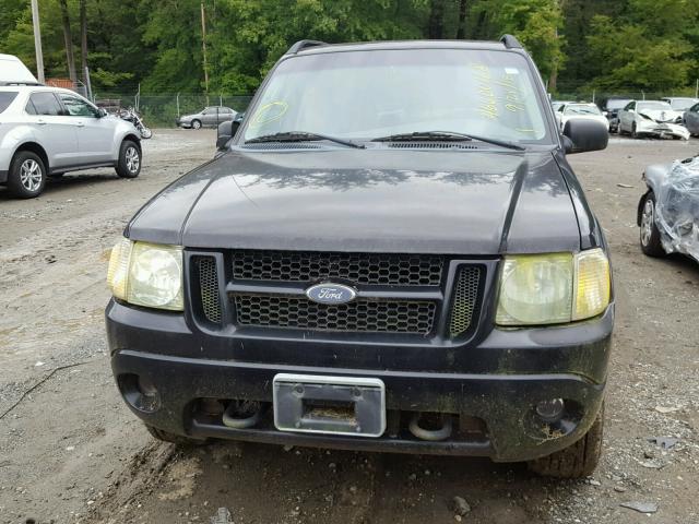 1FMZU77K85UA71129 - 2005 FORD EXPLORER S BLACK photo 9