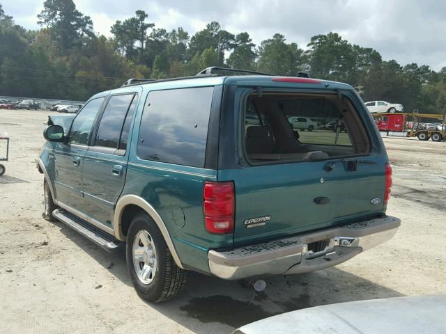 1FMEU17L4VLB92363 - 1997 FORD EXPEDITION GREEN photo 3