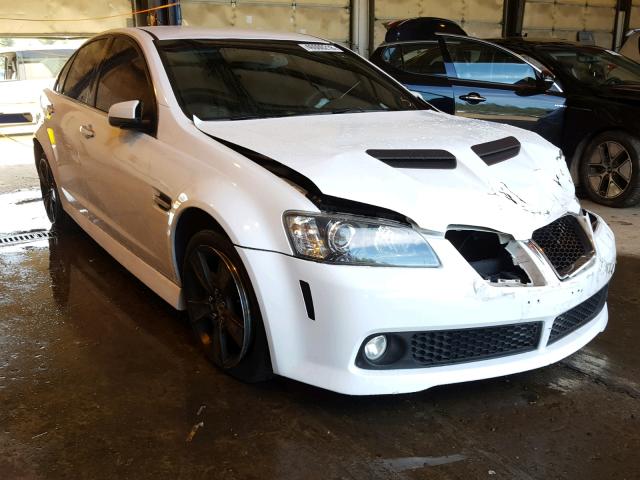 6G2EC57Y58L144764 - 2008 PONTIAC G8 GT WHITE photo 1