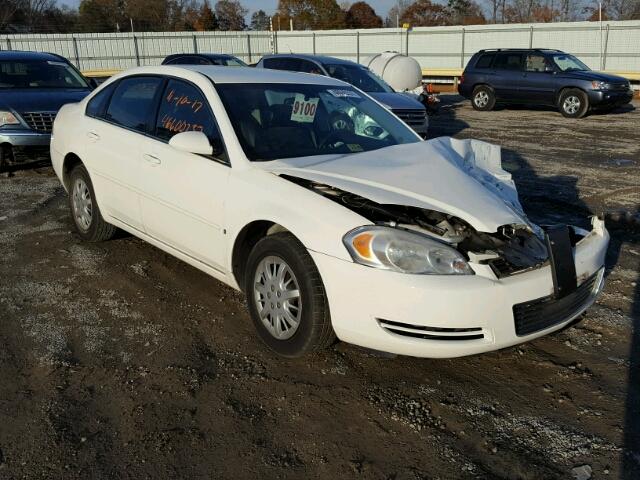 2G1WS58R779417130 - 2007 CHEVROLET IMPALA POL WHITE photo 1