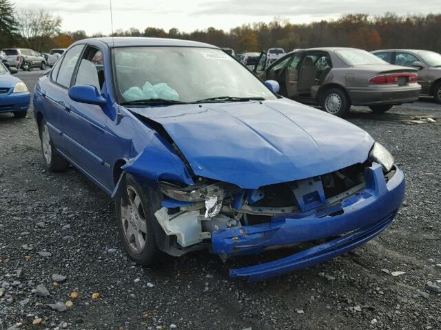 3N1CB51D86L517132 - 2006 NISSAN SENTRA 1.8 BLUE photo 1