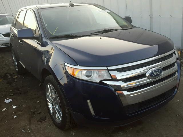 2FMDK3KC6BBA69535 - 2011 FORD EDGE LIMIT BLUE photo 1