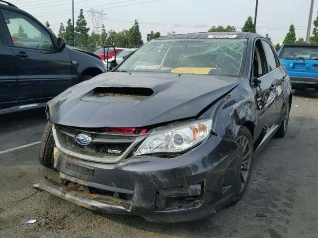 JF1GV7F65EG010726 - 2014 SUBARU IMPREZA WR GRAY photo 2