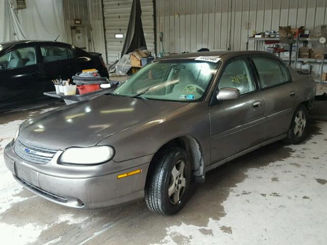 1G1NE52J92M659838 - 2002 CHEVROLET MALIBU LS Qəhvəyi foto 2