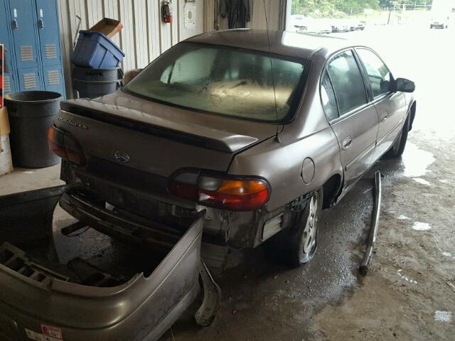 1G1NE52J92M659838 - 2002 CHEVROLET MALIBU LS Qəhvəyi foto 4