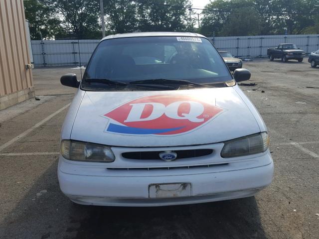 2FMDA51U3VBD11078 - 1997 FORD WINDSTAR W WHITE photo 9