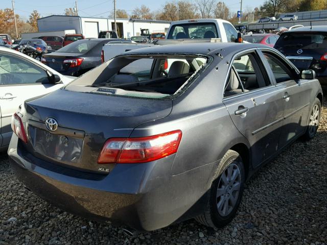 4T1BK46K17U526560 - 2007 TOYOTA CAMRY NEW GRAY photo 4