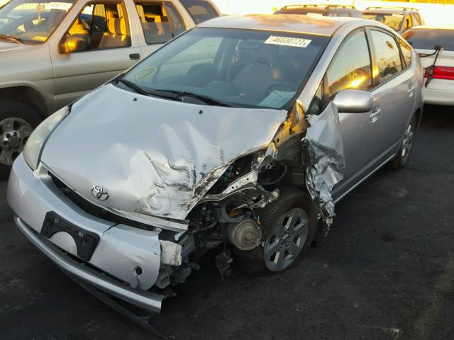 JTDKB20U377603561 - 2007 TOYOTA PRIUS 银色 照片 2