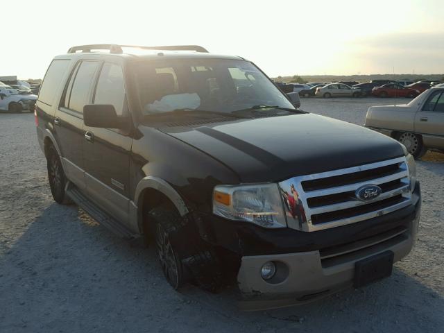 1FMFU17568LA17638 - 2008 FORD EXPEDITION BLACK photo 1