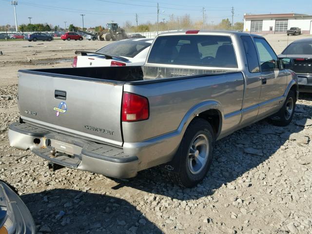 1GCCS19X4X8178812 - 1999 CHEVROLET S TRUCK S1 SILVER photo 4