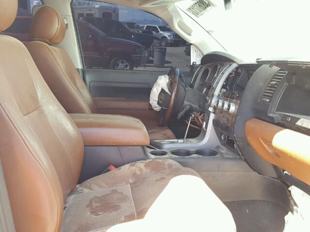 5TFHW5F10CX212424 - 2012 TOYOTA TUNDRA CRE WHITE photo 5