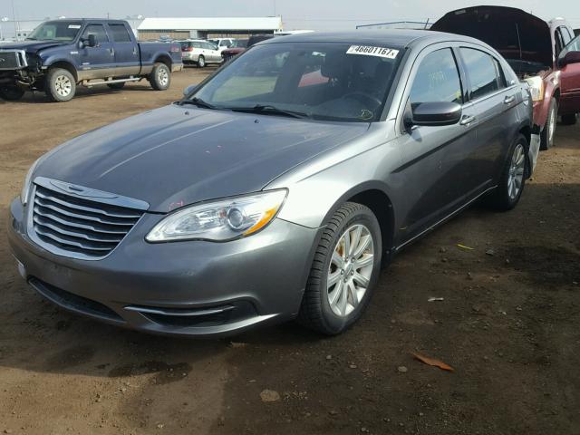 1C3BC1FB0BN593321 - 2011 CHRYSLER 200 TOURIN GRAY photo 2