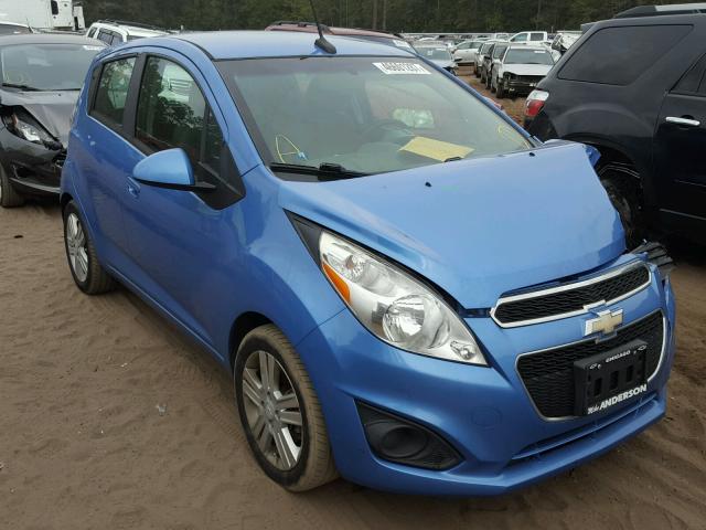 KL8CD6S99DC569622 - 2013 CHEVROLET SPARK 1LT BLUE photo 1