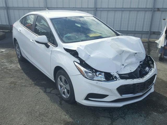 1G1BC5SM8G7243353 - 2016 CHEVROLET CRUZE LS WHITE photo 1