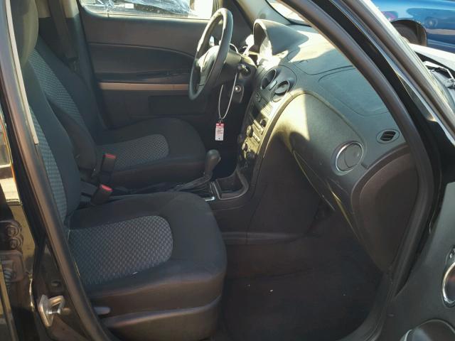 3GNCA13B99S559461 - 2009 CHEVROLET HHR LS BLACK photo 5