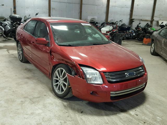 3FAHP08159R163144 - 2009 FORD FUSION SEL RED photo 1