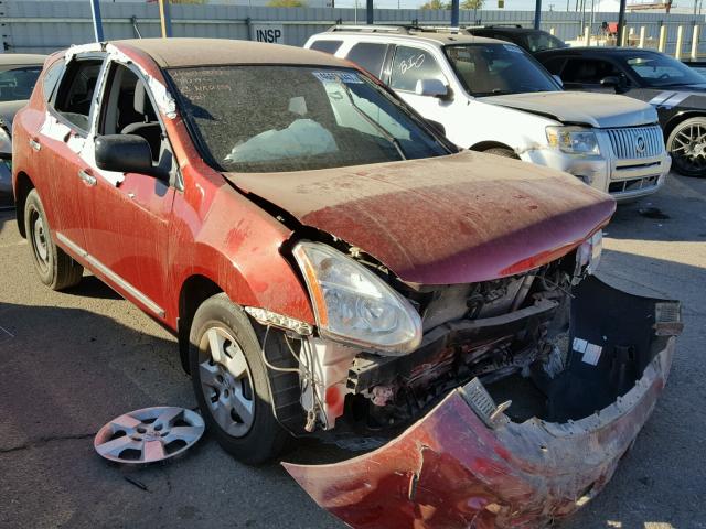 JN8AS5MT4DW033624 - 2013 NISSAN ROGUE S RED photo 1