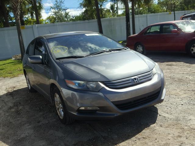 JHMZE2H73AS003176 - 2010 HONDA INSIGHT EX GRAY photo 1