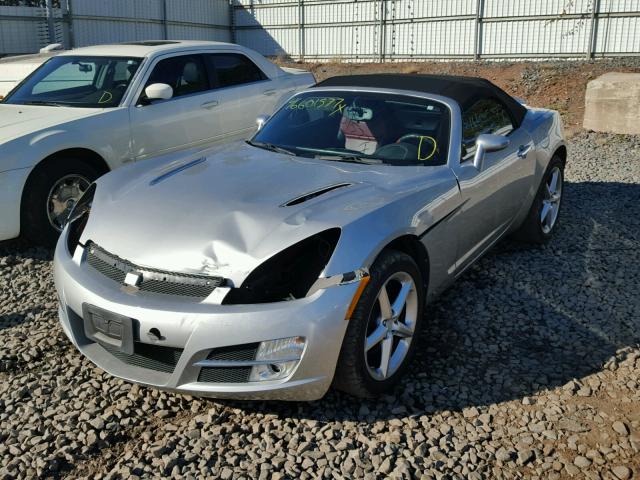 1G8MB35BX7Y119798 - 2007 SATURN SKY SILVER photo 2