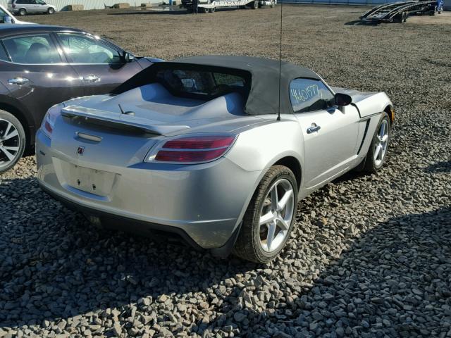 1G8MB35BX7Y119798 - 2007 SATURN SKY SILVER photo 4