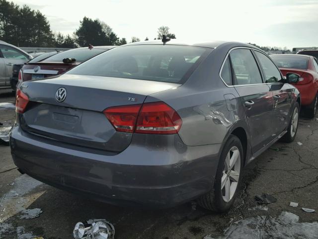 1VWAT7A36FC089784 - 2015 VOLKSWAGEN PASSAT S GRAY photo 4