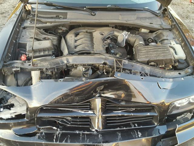 2B3KA43G56H315985 - 2006 DODGE CHARGER SE BLACK photo 7