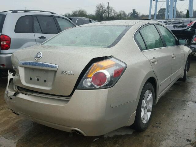 1N4AL21E69N499037 - 2009 NISSAN ALTIMA 2.5 BEIGE photo 4