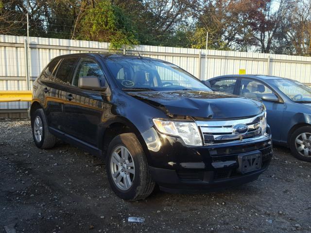 2FMDK36C88BB39958 - 2008 FORD EDGE SE BLACK photo 1