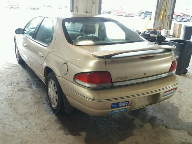 1C3EJ56H0WN201426 - 1998 CHRYSLER CIRRUS LXI GOLD photo 3