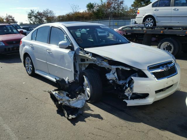 4S3BMBM66E3002705 - 2014 SUBARU LEGACY 2.5 WHITE photo 1