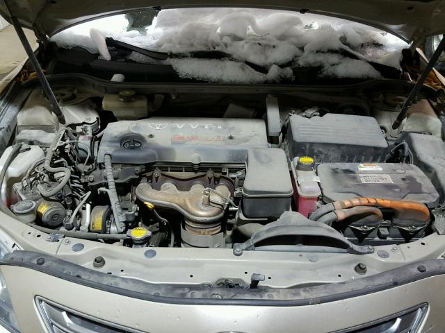 JTNBB46K493049342 - 2009 TOYOTA CAMRY HYBR TAN photo 7