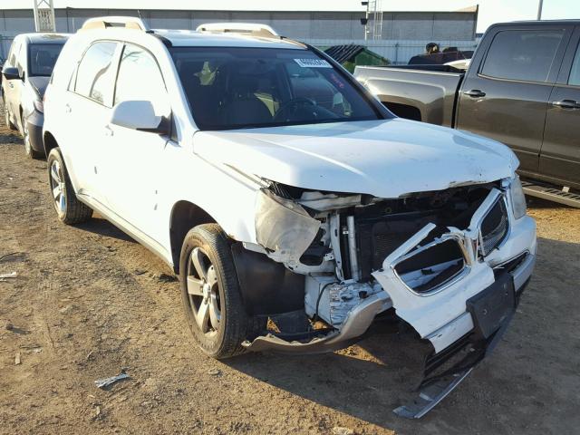 2CKDL73F776005384 - 2007 PONTIAC TORRENT WHITE photo 1